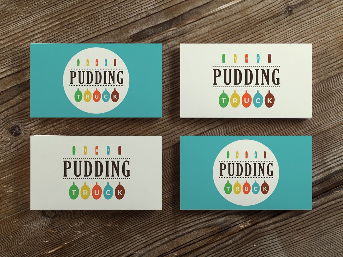 the pudding truck logo